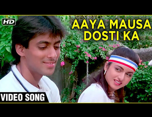 Aaya Mausam Dosti Ka Hindi Lyrics - Maine Pyar Kiya (1989)